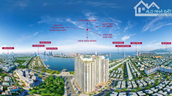 Cực hiếm, Bán gấp căn hộ 2PN 63m2 tầng 19 Peninsula, View Sông Hàn, TT Đà Nẵng - 10