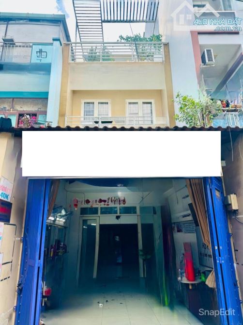 HẺM Ô TÔ THÔNG – DƯƠNG BÁ TRẠC -  F2 - Q8 - 4 TÂNG MỚI - 93M2 -  10.5 TỶ. - 1