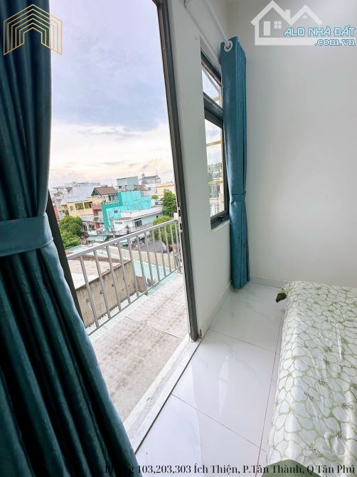 Căn hộ 1 phòng ngủ Balcony ngay trung tâm quận Tân Phú - 8