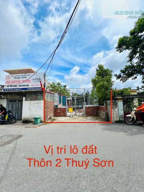 🌈🌈 Đất Thuỷ Sơn, đường thông, mặt kinh doanh buôn bán 👉 giá chỉ 3,0x tỷ - 1