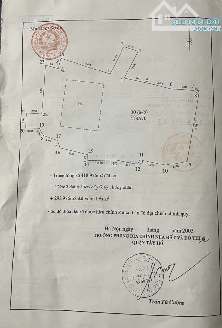 MẢNH ĐẤT ĐẸP - MẶT PHỐ - HÀNG CỰC HIẾM - CHỦ MỚI MUA VỀ CHIA LÔ HAY XÂY TÒA CỰC ĐẸP - 6