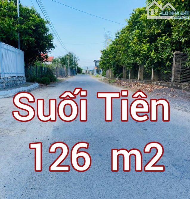 Bán đất thổ cư Suối Tiên, Diên Khánh đường nhựa liên xã 8 mét, qh 10m. Gần nhà văn hóa thô