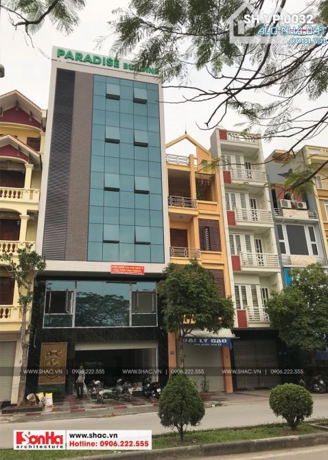 Bán Tòa VP Ngay D2-Nguyễn Gia Trí P25 Q BT HĐT:250 Triệu DT Sàn:1080m2 KC:Hầm+8T Giá:70 Tỷ