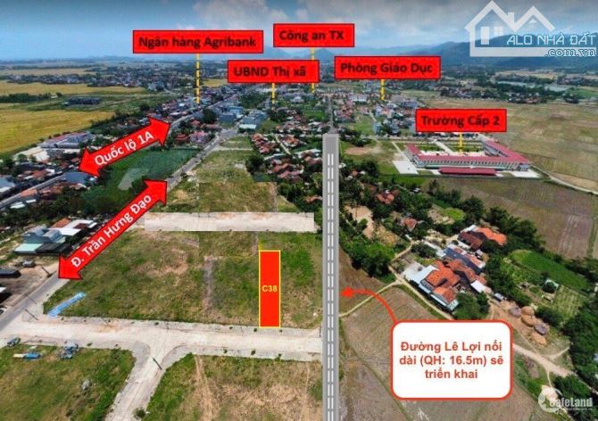 Hạ giá bán nhanh 144m2  Đất ở đô thị trung tâm Đông Hòa, Gần CF suối đá - 1