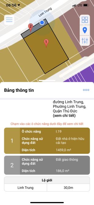 Cần Bán Đất Mặt tiền Linh Trung, đường 15m , gần xa lộ Hà Nội 10 tỷ / 95 m2 - 1