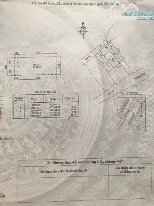 Bán nhà 1 trệt 1 lầu 96m2 full thổ cư hẻm ô tô 7 chỗ đường chú mạnh Trinh phường 8 - 2