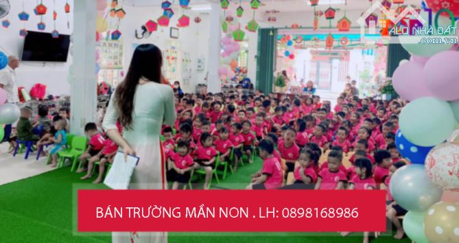 BÁN TRƯỜNG MẦM NON 5 TẦNG, ĐƯỜNG KINH DƯƠNG VƯƠNG - DT 219M, CÓ THANG MÁY - GIÁ 19 TỶ TL - 1