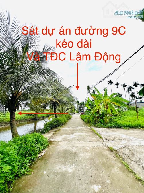 🌈🌈 Lô đất cực đẹp tại Sú 2 - Lâm Động 👉 sát dự án ✅giá chỉ 1,5x tỷ - 3