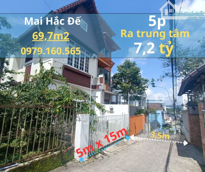 Bán Villa mini đường Mai Hắc Đế, phường 6 - 7,2 tỷ