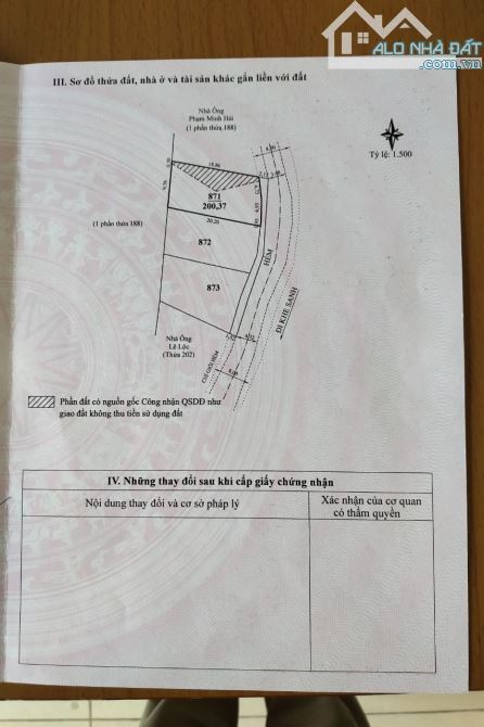 Cần bán lô đất xây dựng đường Khe Sanh, phường 10, tp Đà Lạt.