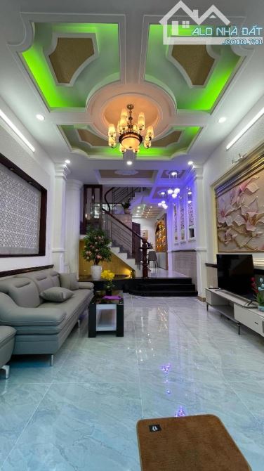 Bán nhà hẻm 237 Phạm Văn Chiêu 2 mặt hẻm 60m2 4 lầu ở ngay cạnh Dream Home chỉ 6 tỷ. - 1