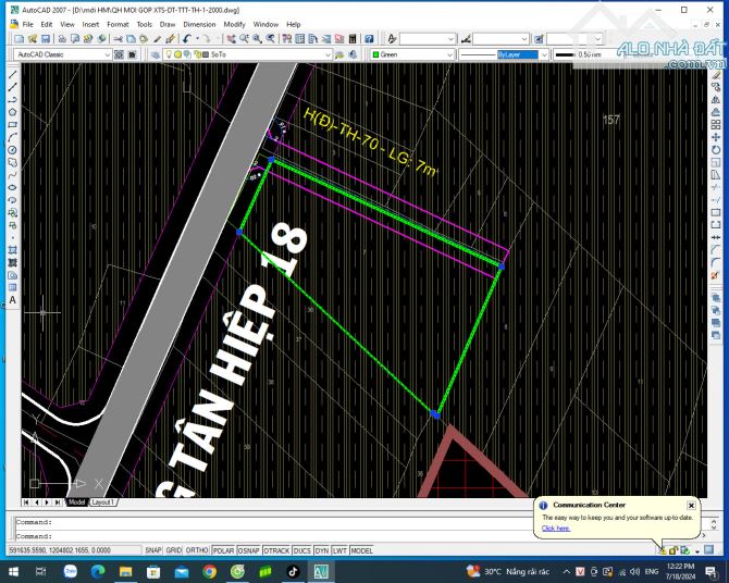 Bán đất đầu tư phân lô ngang 18 dài 62 nở hậu 32 đất đẹp - 2