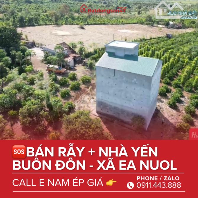 💥5800M2 ĐẤT ĐÃ BAO GỒM SẴN NHÀ YẾN BUÔN ĐÔN - EA NUOL - 4