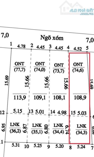 BÁN ĐẤT NAM PHƯƠNG TIẾN- CHƯƠNG MỸ- HÀ NỘI 108,9 - 4