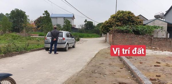 76m2 lô góc 2 mặt tiền đường oto tránh nhau Minh Trí-Sóc Sơn, khu trung tâm giá bán rẻ