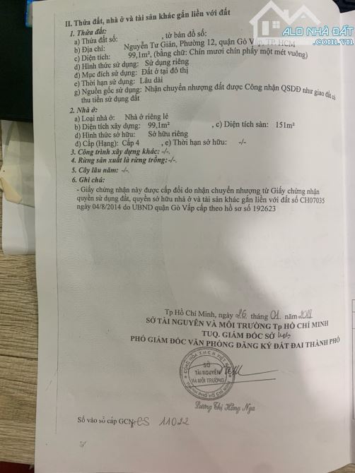 99M2• chỉ 6,8 tỷ •BÁN•NHÀ 2Tầng . XE •HƠI •TỚI CỬA ( 4,1 ❌25 ) PHAN HUY ÍCH,GÒ VẤP - 1