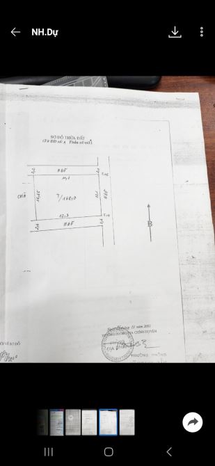 Lô góc 168m full thổ cư xã Hợp Đồng, H. Chương Mỹ, HN - Cách đường tỉnh 419 chỉ 200m - 2