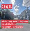 🆘 Đất Kho Xưởng Nhỏ KDC Thuận Giao , P. Thuận Giao, Tp. Thuận An