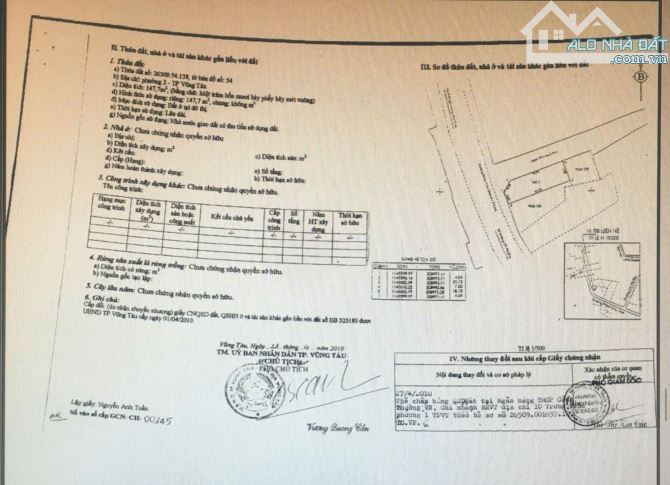 NHÀ GÓC 2 MẶT TIỀN PHAN CHU TRINH, PHƯỜNG 2, CÁCH BIỂN 300m- S=148m2 7x21m 3 TẦNG- 29 TỶ