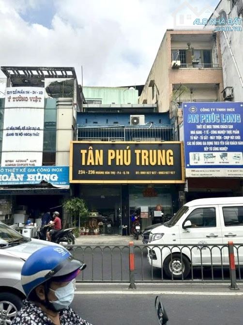 "BÁN NHÀ" Mặt Tiền 234-236 Hoàng Văn Thụ, Phường 4, Quận Tân Bình. Ngang 6m Dài 16m.