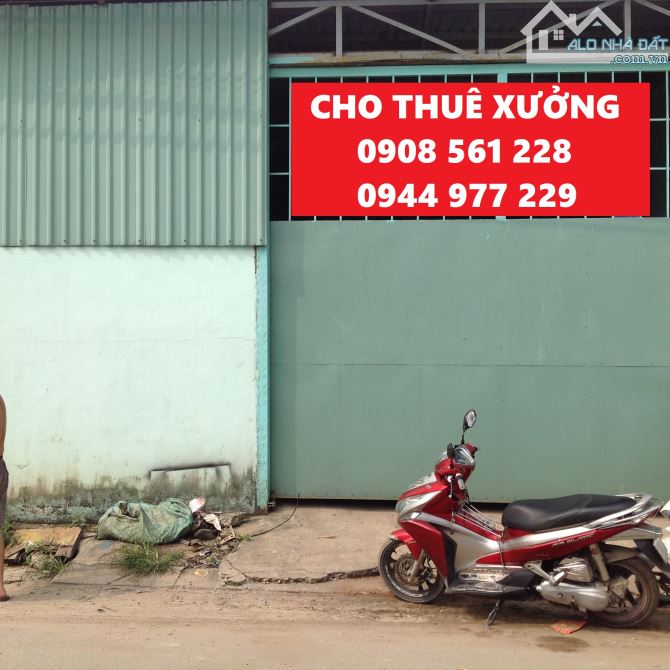 NHÀ XƯỞNG CHO THUÊ ĐƯỜNG LÊ VĂN KHƯƠNG QUẬN 12 DT: 150M GIÁ 8TRIÊU/THÁNG