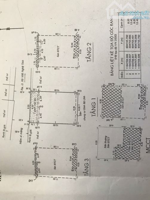 Bán Nhà Hẽm 227/ Đường Xô Viết Nghệ Tĩnh, P.15 Bình Thạnh dt 8,2 x12,5m 4 lầu Giá 17,5 tỷ