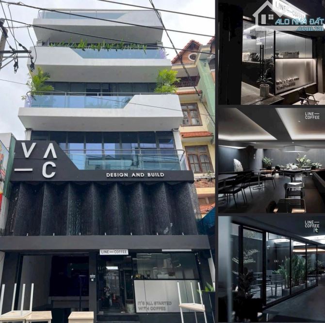 Bán tòa nhà mặt tiền Nguyễn Cửu Vân, P17, Bình Thạnh: 200m2(8x25m); Hầm 7 Tầng. HĐT 180Tr