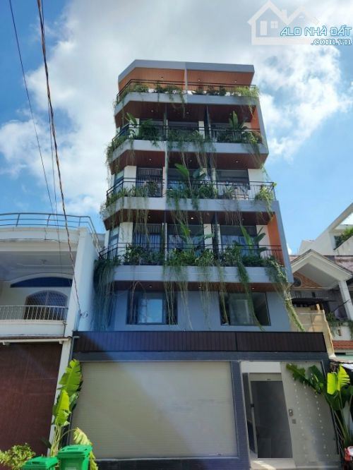 Building mặt tiền Vạn Kiếp P3 Bình Thạnh (8x15m) Hầm 6 Tầng, HĐT 150tr/th, giá 36 tỷ TL