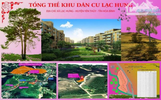 Chỉ 120 triệu lô đất 110m full thổ cư gần KCN công nghệ cao Bảo Hiệu, yên Thủy, Hoà Bình - 1