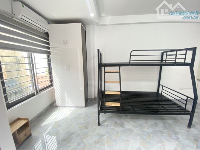 Cho Thuê CCMN 68 Cầu Giấy 30m2 Studio Gác Xép Full Nội Thất Thang Máy Ban Công Giường Tầng - 4