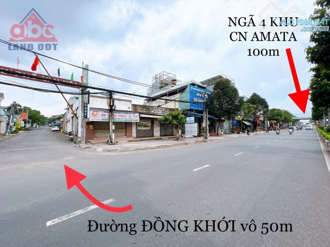 D004 🆘Hạ giá 150tr (3ti2👉3ti050) Lô đất đẹp  ➡️Bán lô đất vị trí 2 Đồng khởi khu gia viê - 4