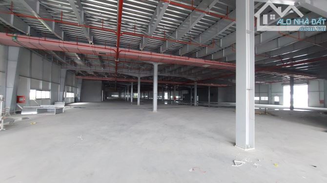 Cho thuê 6.800m2 x 2 tầng kho xưởng tiêu chuẩn tại KCN Thuận Thành 2 , tỉnh Bắc Ninh.