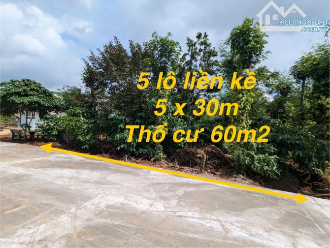 Bán 5 lô liền kề Đất Ea Tu đường KA2 chỉ 850tr/ lô