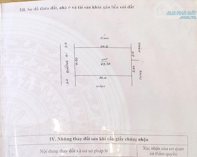 49,5m Quảng Bị, Ô tô đỗ cửa, Chỉ 1,x tỉ