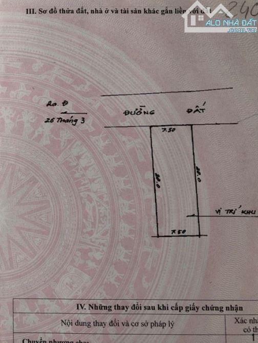 Bán đất xây biệt thự Lê Đức Thọ P6. dt 7.5x20m.Hẻm xe tải thông. 12ti5 thương lượng. - 2