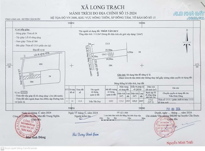 Bán lô đất 113m2 đối diện khu công nghiệp Cầu Tràm, dân cư đông đúc giá 700 triệu - 4