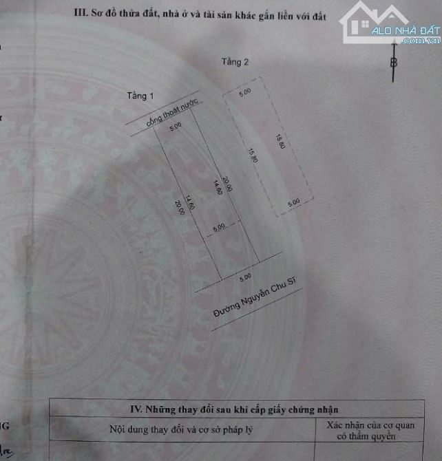 Bán nhà 2 Tầng đường đôi 10.5m - Đ. Nguyễn Chu Sĩ, Hòa Hiệp Nam DT: 5*20m - 5