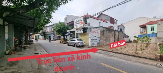 Bán 98m2 đất Hiền Lương, Hiền Ninh, Mặt đường liên xã sẵn kinh doanh giá hơn 2 tỷ. - 1