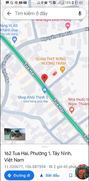 CHÍNH CHỦ BÁN LÔ ĐẤT HẺM XE HƠI KP2, PHƯỜNG 1, TP TÂY NINH. DT 387m2 - 3