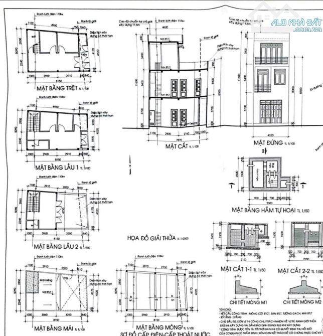 Ngay UBND phường 1 - Hẻm xe hơi - (4.5 x 9.5)m - 2 Tầng - 3