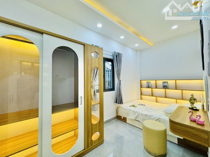 Hẻm xe hơi 8m, Nguyễn Văn Đậu , P11 Bình Thạnh,42m2,3 tầng, mới đẹp , nhỉnh 6 tỷ. - 6