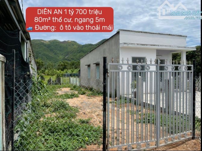 Diên An - Diên Khánh - Khánh Hòa ĐẤT THỔ CƯ 1 tỷ 700 triệu