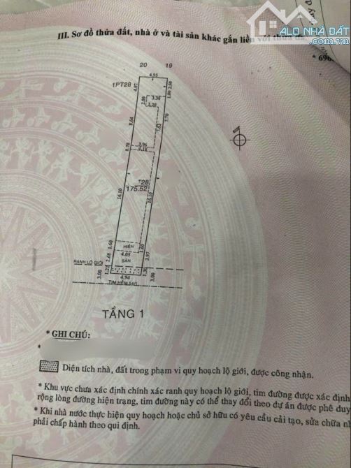 Bán nhà hẻm 6m Hồng Hà, Tân Bình, C4, DT: 4,95x23,3M, giá 19 tỷ ( TL ) - 3