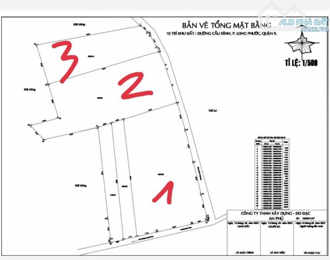 Giảm sập sàn 45 tỷ 3 lô đất MT Cầu Đình, Long Phước Q9 còn chỉ 11 tr/m2