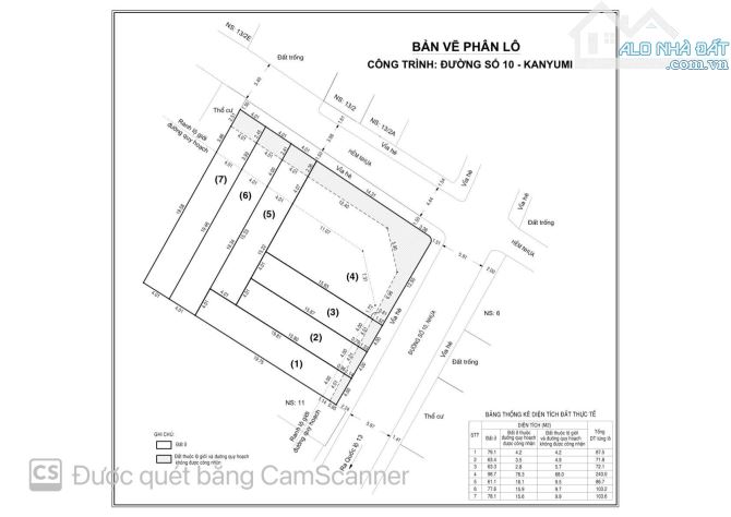 Bán lô đất ( 87.5m ) MT đường số 10, Hiệp Bình Phước, TP. Thủ Đức. Giá: 6.147 tỷ - 7