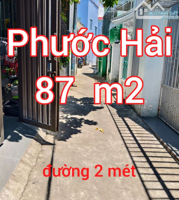 "Bán nhà cấp 4 cũ Phước Hải, Nha Trang gần đường Tố Hữu, gần siêu thị coopmart.  - đường t