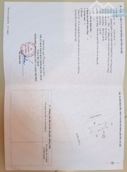 BÁN NHANH LÔ ĐÔI MẶT TIỀN LÊ THÁNH TÔN HƯỚNG NAM GIÁ ĐẦU TƯ TTTP QUẢNG NGÃI - 3
