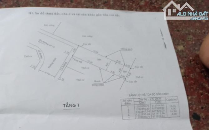 Bán lô đất ( 65,3m ) hẻm ô tô đường số 10, P. Linh Xuân, TP. Thủ Đức. Giá: 3,4 tỷ - 4