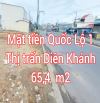 "Bán đất mặt tiền đường Quốc Lộ 1 (Hùng Vương) , thị trấn Diên Khánh.  - Đoạn đường kinh d