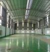 Cho thuê 1700m2 Đất + Xưởng Bến cát giá 75 triệu, Nền EPOXY , PCCC Vách tường